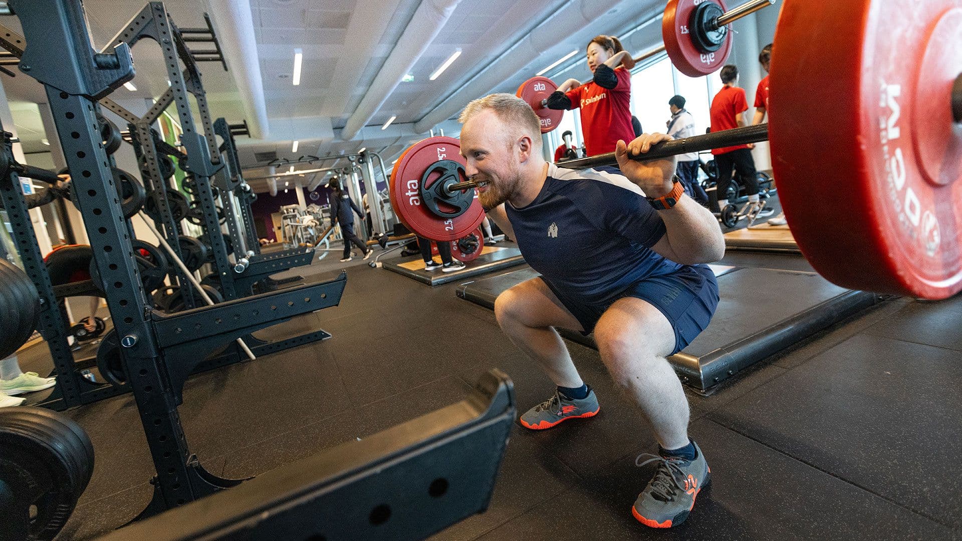 Styrkeavdelingen på 3T-Rosten.