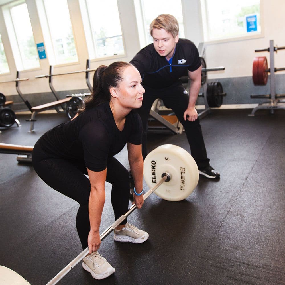 Vektløfting med personlig trener på 3T-Saupstad